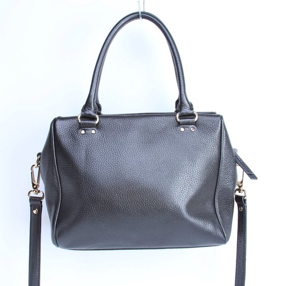 Kate Spade Crossbody Purse Black Leather - Picture 5 of 12